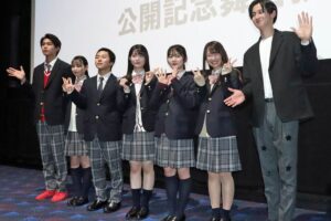画『こころのふた~雪ふるまちで~』の舞台あいさつ