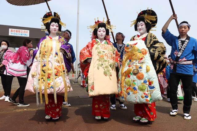 出発前の3太夫