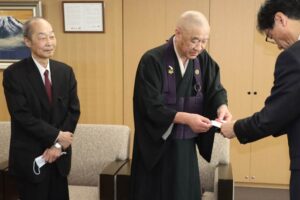 福厳寺護持会が能登半島地震義援金11万円を石川と新潟に