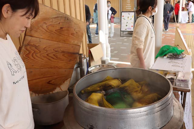 タケノコの釜ゆがきサービス