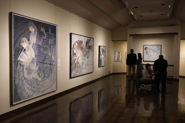 「永吉秀司 日本画展ー人ノ心ヲ伝フコトー」