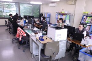 ふるさと納税推進チーム執務室