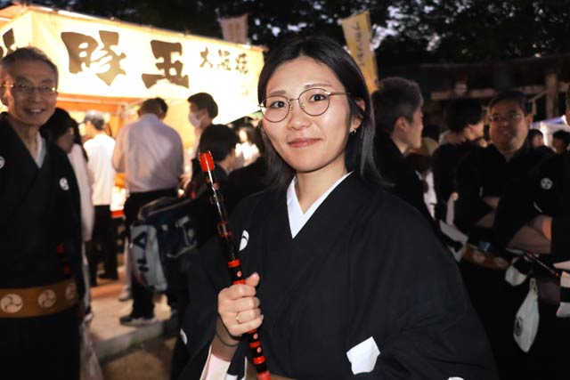 女性メンバーのひとり高野晴香さんは父の大名行列参加の実現を喜ぶ