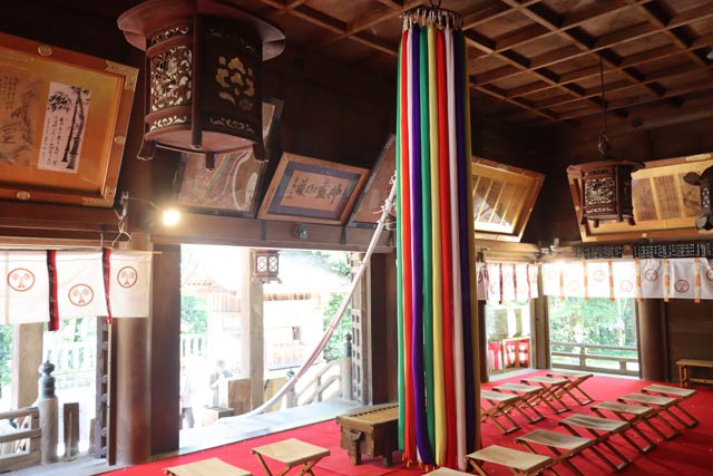 亡き父、古川洸宮司に代わって初めて春季例大祭の祭主を勤める古川修権禰宜