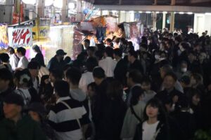 19日、20日と加茂祭の前宵祭で21日の大祭は午後2時に御神幸が出発