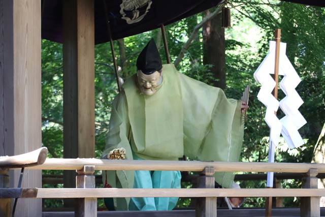 青海神社春季例大祭の太々神楽