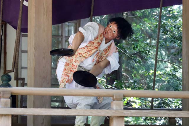 青海神社春季例大祭の太々神楽