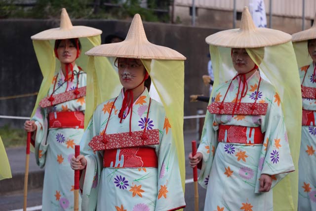 つがわ狐の嫁入り行列