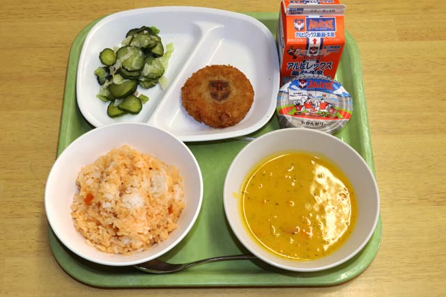 アルビレックス新潟応援給食