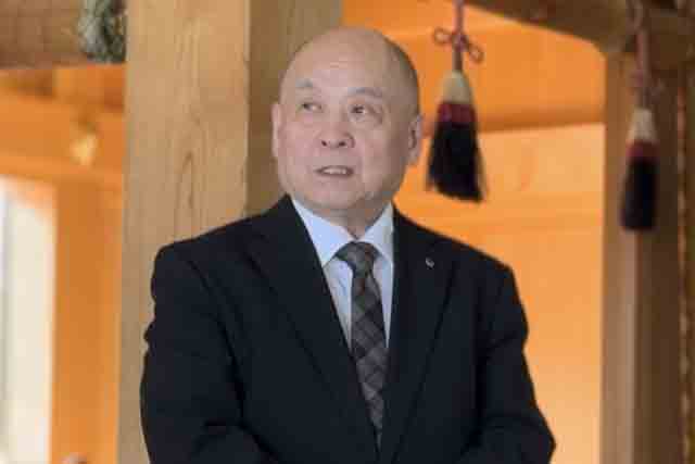 新潟県神社庁南蒲原支部長の土生田神社の高橋勝之宮司