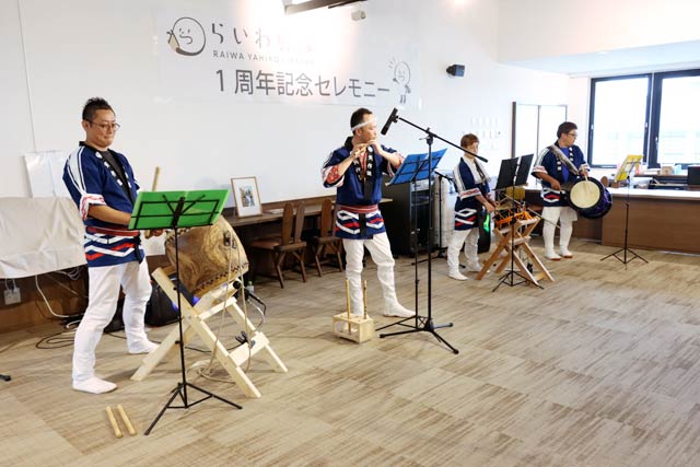 矢作講中の演奏