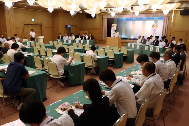 天果糖逸出荷販売協議会の出荷者大会
