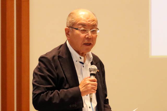 三条夏まつり協賛会会長の兼古三条商工会議所会頭