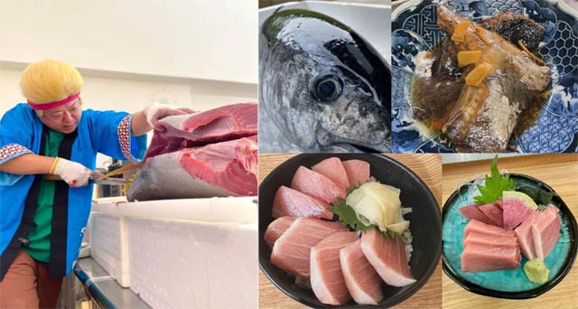日帰り温泉「じょんのび館」で14日に「じょんのび食堂」ジョニー江口店長によるマグロの解体ショー