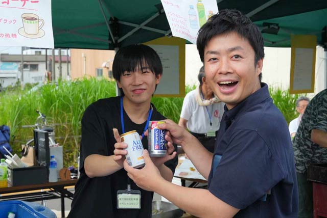 滝沢市長も来場