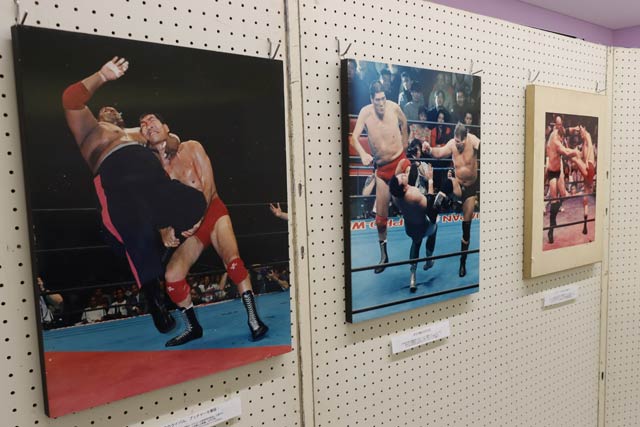 ジャイアント馬場没25年記念展