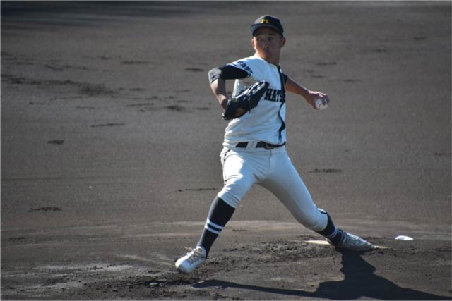 栗原英豊（明治大学2年）　私立松商学園高校