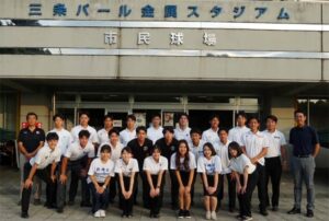 昨年の次世代育成大学野球サマーリーグ企画チーム集合写真