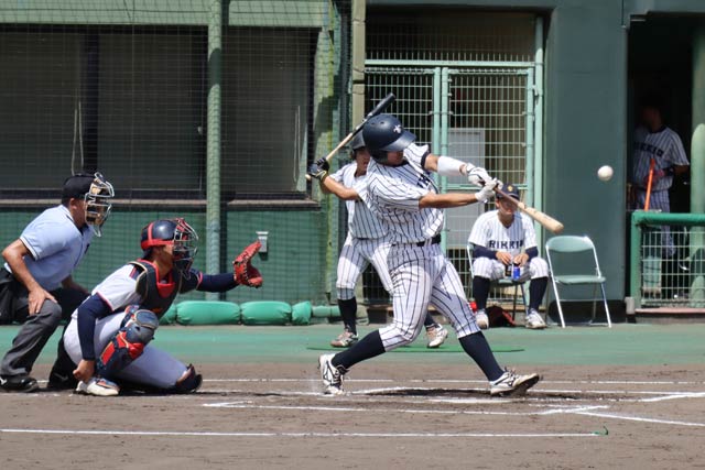 第10回大学野球サマーリーグの開幕戦　立教大vs新潟大