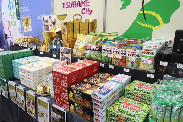 新潟特産の食品の販売