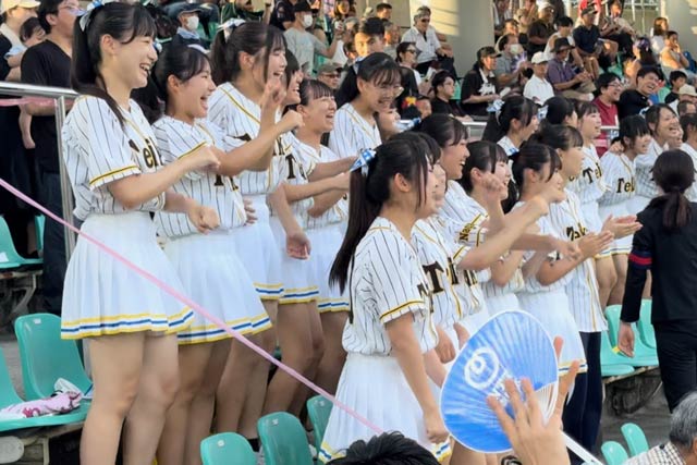 帝京高校のチアリーダー