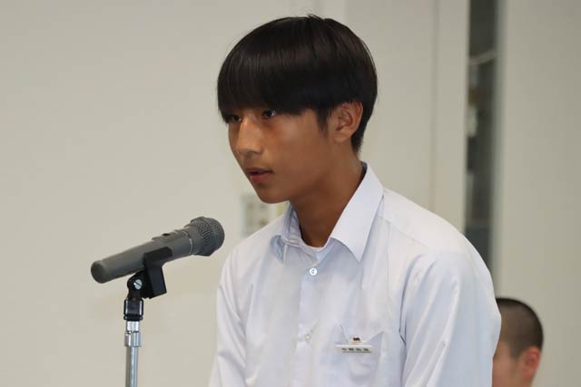 ソフトテニス 吉田中3年 中野拓海選手（N・N所属）　種目：ソフトテニス男子団体