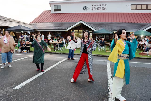 「道の駅 漢学の里 しただ」で下田夏祭り