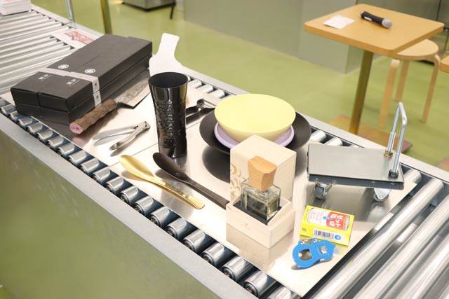 「JRE Local Hub 燕三条 in Tokyo Station」で販売する燕三条産品の一部