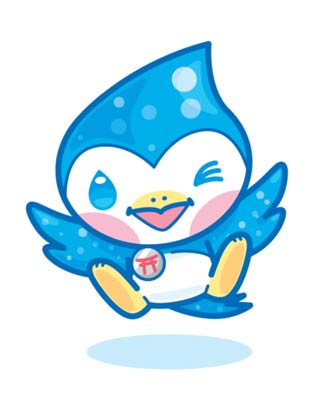 燕・弥彦総合事務組合の水道局のキャラクターに採用が決まった作品