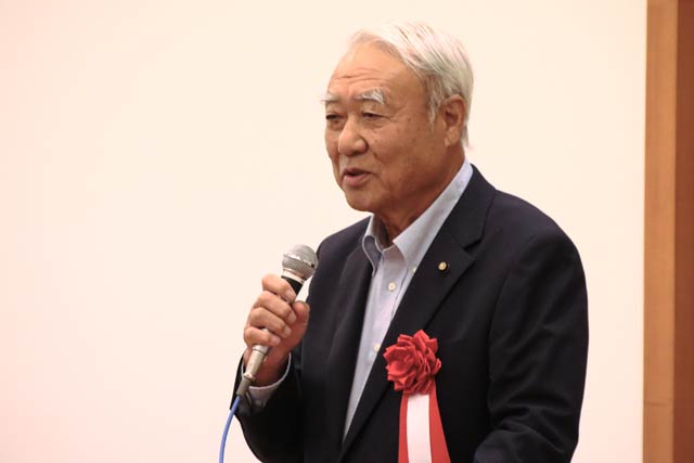 森山昭三条市議会議長