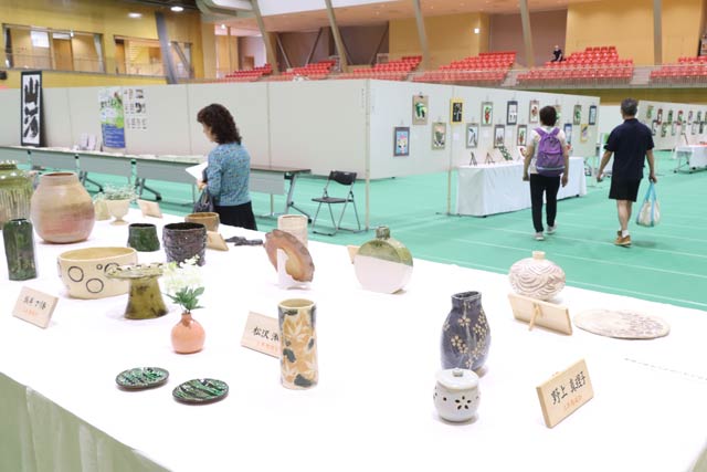 三条市文化団体協会三条支部の文化祭「会員と市民の集い」