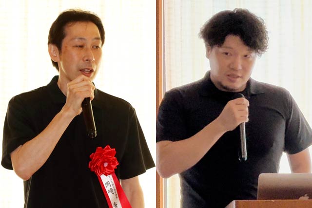 「“黒湯の日”祭り」で新しいロゴマークを発表