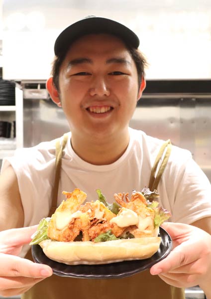 食堂で提供中