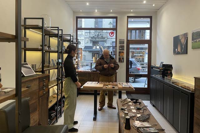 ブリュッセル支店の店内