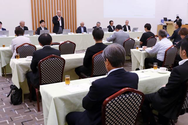 25日開かれた三条夏まつり協賛会の第20回三条夏まつり第3回全体会議・実行委員会