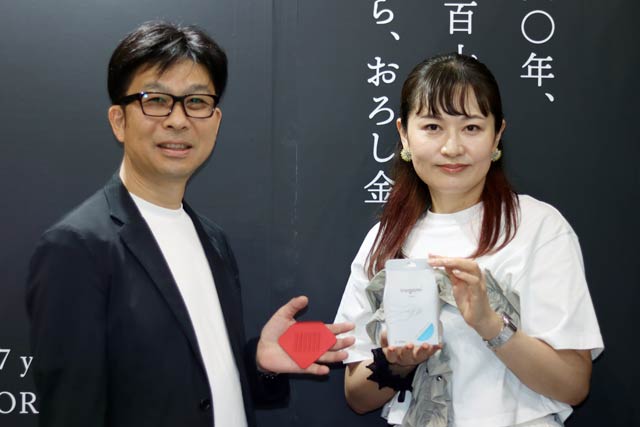ツボエの笠原社長と栗山さん