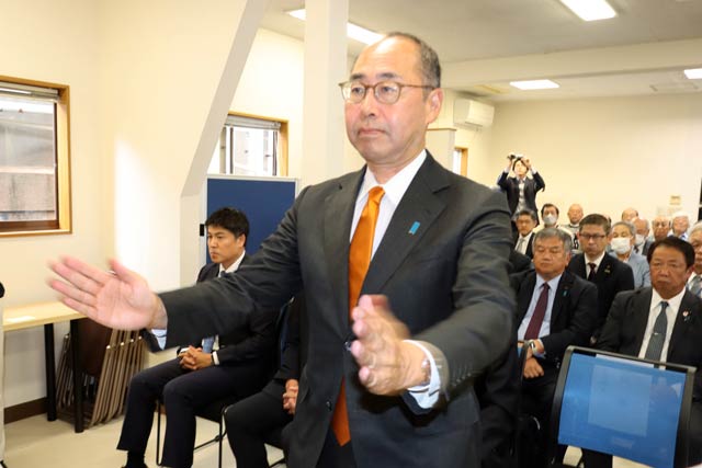事務所開きの神事