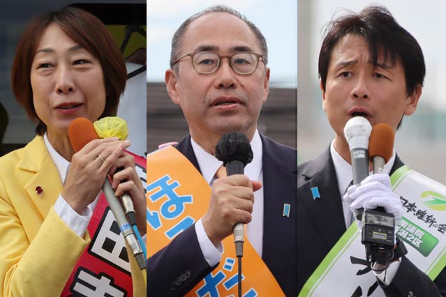 左から菊田氏、細田氏、井上氏