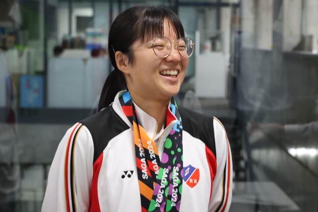 佐賀国スポの女子自転車で2冠の水谷彩奈さん