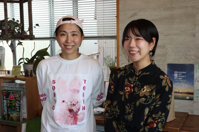 大川さん(左)と光延さん
