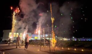 秋の夜長を彩る「灯りの祭典」 ことしも燕市粟生津地区で盛り上がる