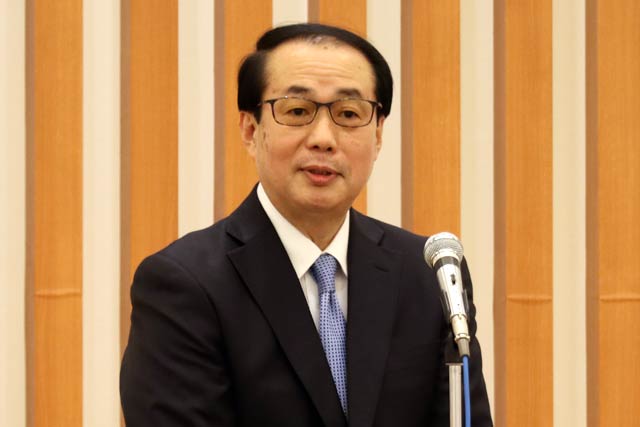 西潟為蔵会の弥久保理事長