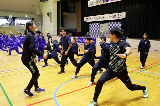 ミズノトラッククラブ燕市ゆめみらいスポーツ教室