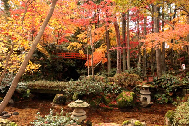 松雲山荘の紅葉