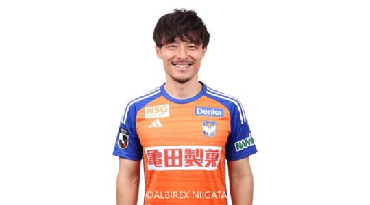 5日に燕市役所を訪問する島田譲選手