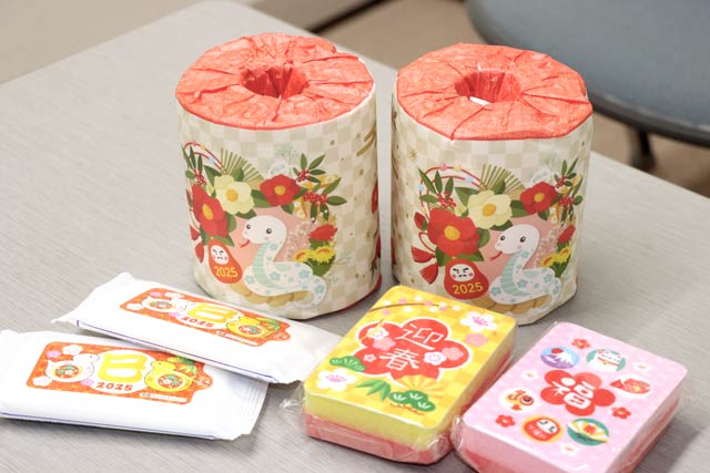 正月三が日にプレゼントする粗品