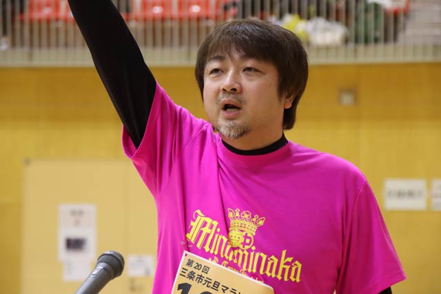 坂井英樹さんが選手宣誓