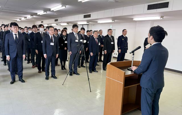 滝沢市長の念頭のあいさつ