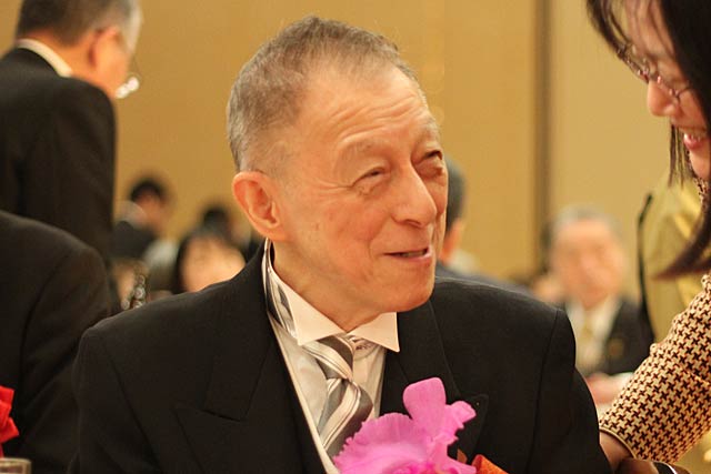 2019年4月の叙勲受章記念祝賀会での徐勝二さん