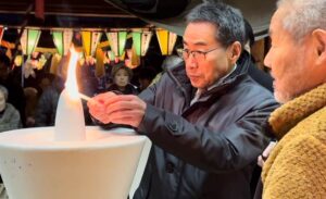 八幡宮の献灯祭